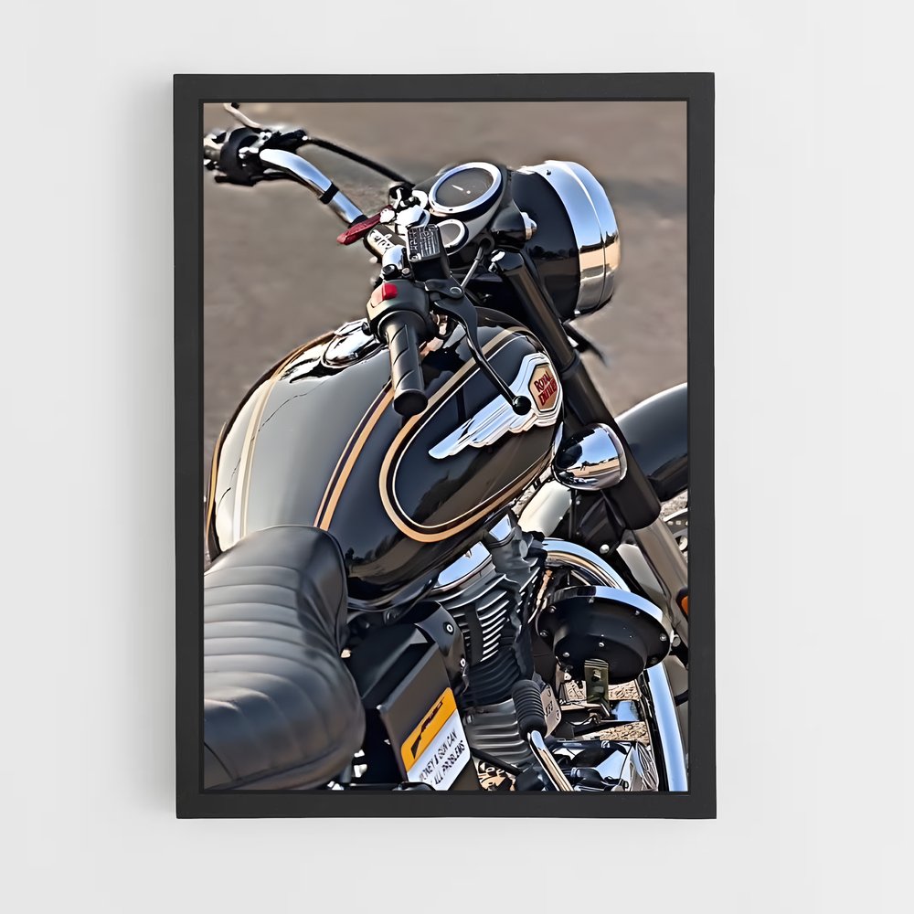 Poster Vibration Balle – affiche Royal Enfield (vue 2)